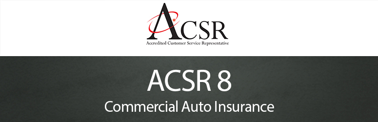 ACSR 8 Commercial Automobile Insurance